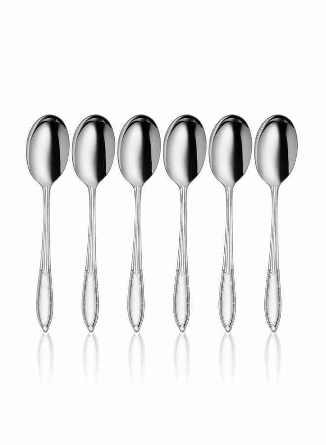 Shri & Sam Stainless Steel Spark Baby Soup Spoon,6 Pieces - Image 1